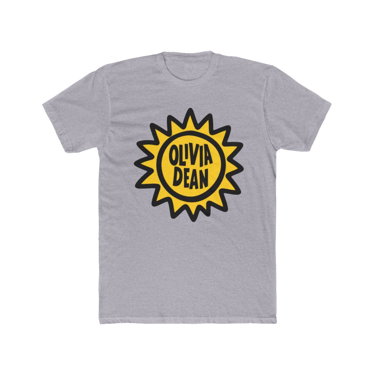 Be My Own Boyfriend Yellow Tee - Olivia Deano