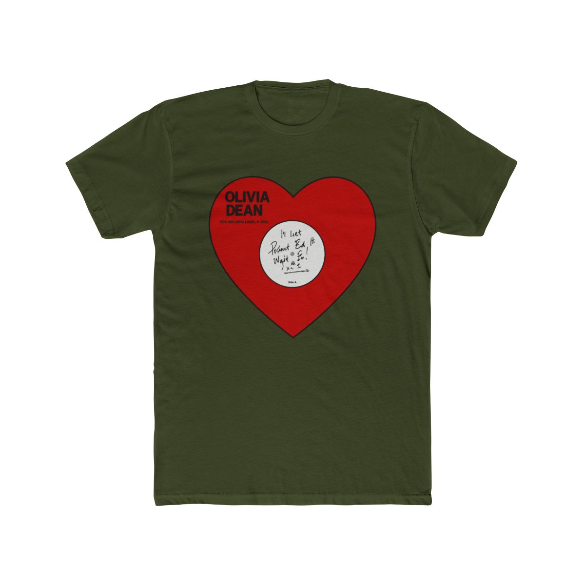 Olivia Dean Merch 2026 T Shirt Men Short Sleeve Tops Fashion Tee Clothes Causal Y2K Tops - alternate angle 5, merchandise